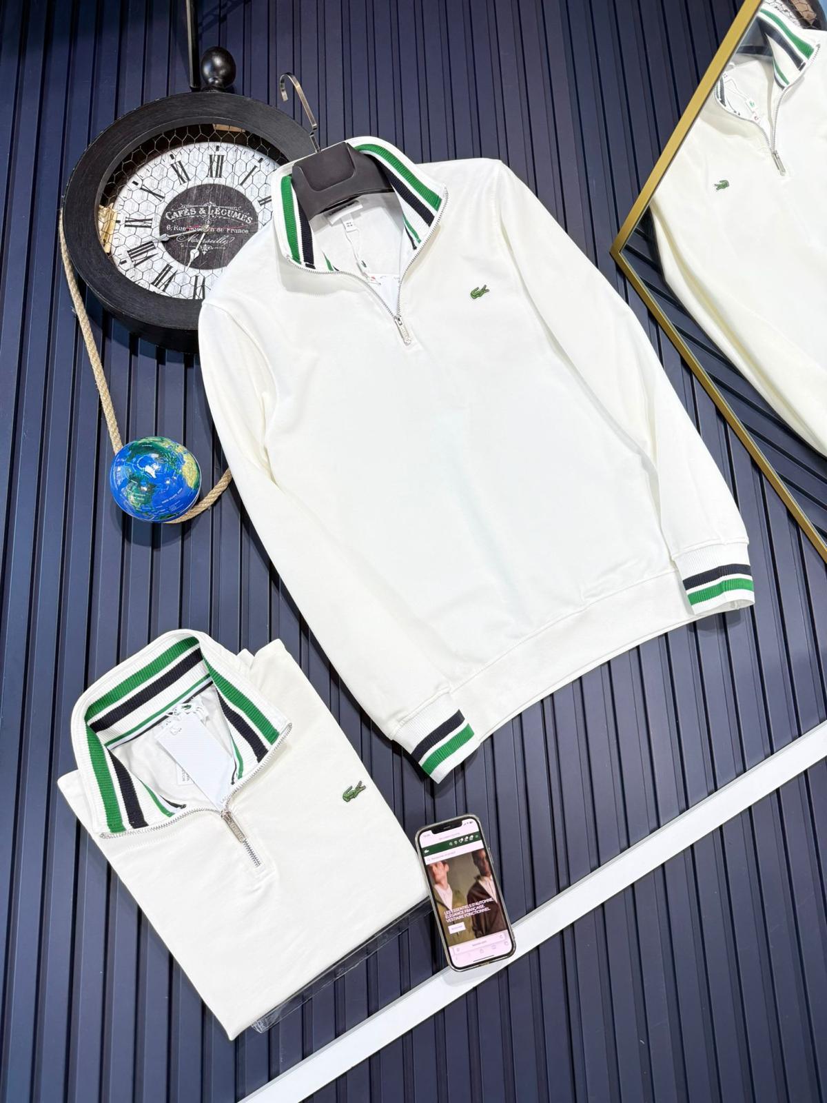 LACOSTE BEYAZ T-SHIRT